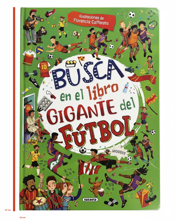 Imagen de BUSCA EN EL LIBRO GIGANTE DEL FÚTBOL / SUSAETA
