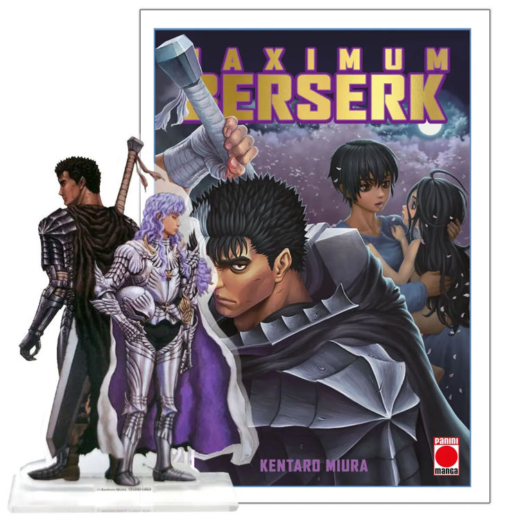 Imagen de MAXIMUM BERSERK 21 (PORTADA DORADA + FIGURA) / KENTARO MIURA
