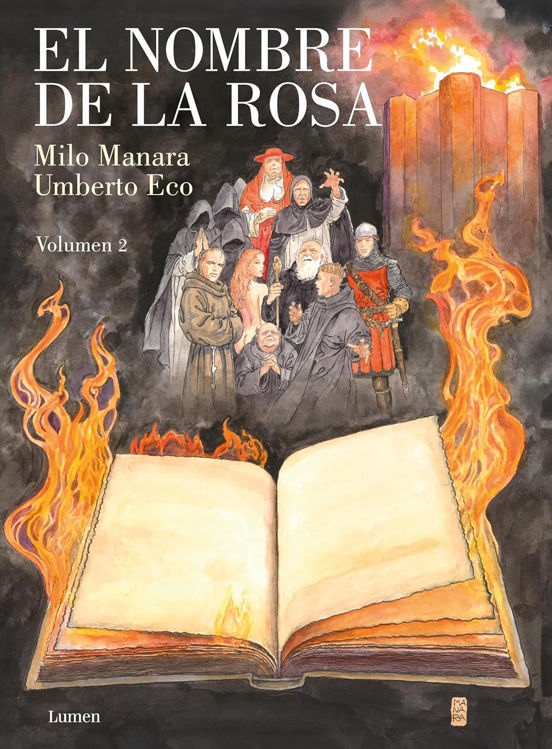 Imagen de EL NOMBRE DE LA ROSA (NOVELA GRÁFICA 2) / MILO MANARA - UMBERTO ECO