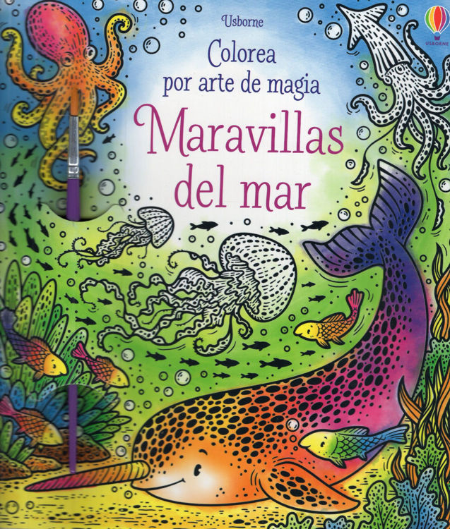 Imagen de COLOREA POR ARTE DE MAGIA:  MARAVILLAS DEL MAR