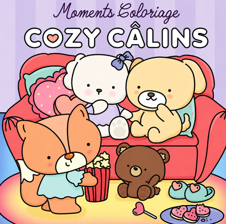 Imagen de COLORING MOMENTS: COZY HUGS / AGUA DE MAYO