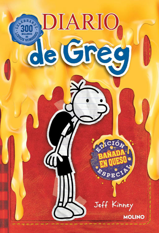 Imagen de DIARIO DE GREG 1 - ED. ESPECIAL BAÑADA EN QUESO (TAPA DURA) / JEFF KINNEY