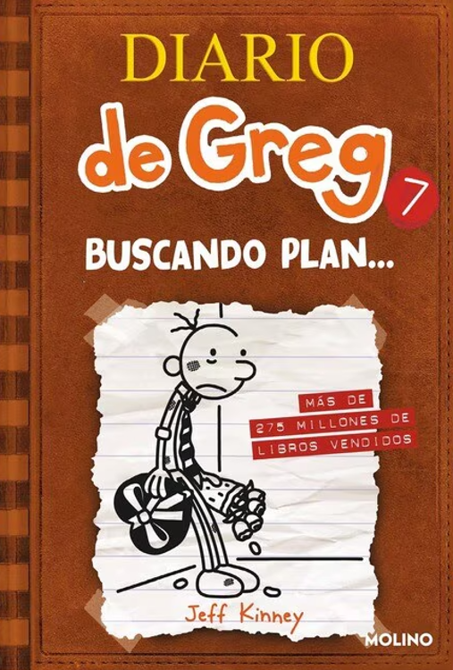 Imagen de DIARIO DE GREG 7 - BUSCANDO PLAN... (TAPA DURA) / JEFF KINNEY
