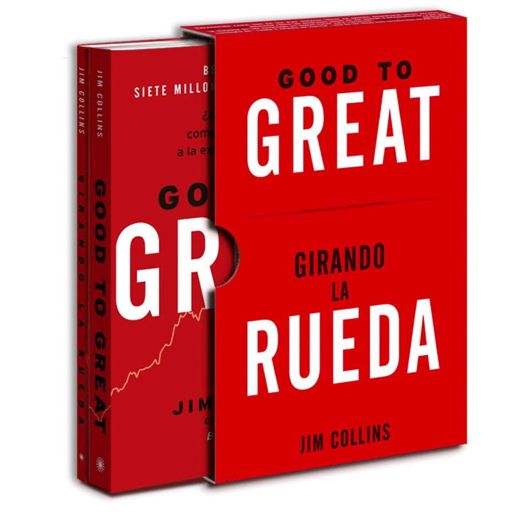 Imagen de ESTUCHE: GOOD TO GREAT - GIRANDO LA RUEDA / JIM COLLINS