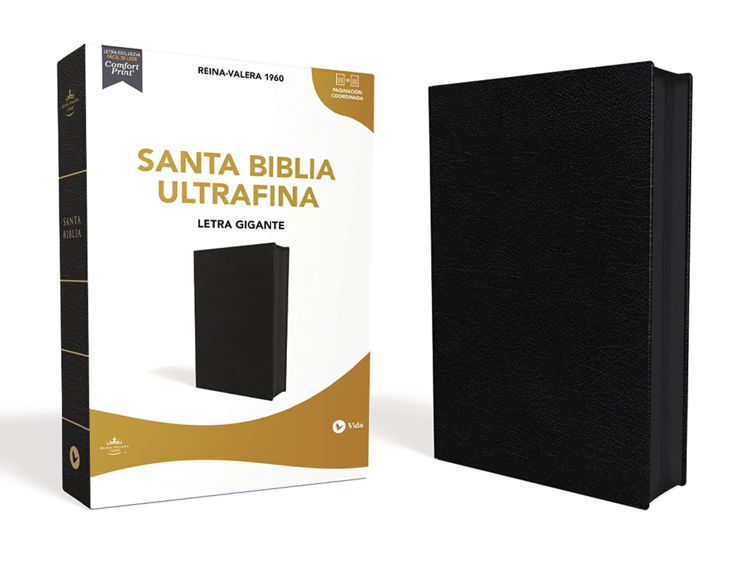 Imagen de SANTA BIBLIA ULTRAFINA (NEGRO - LETRA GIGANTE) REINA VALERA 1960 / EDITORIAL VIDA